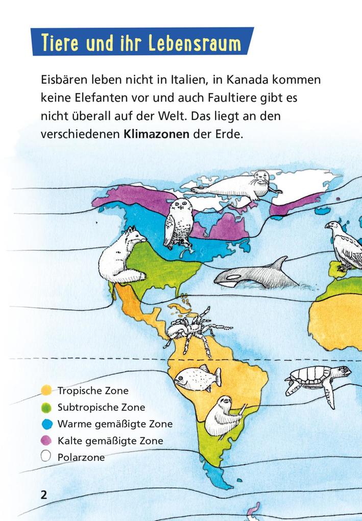 Weitere Ansicht: Pixi Wissen 42: Tiere der Welt | Jürgen Beckhoff