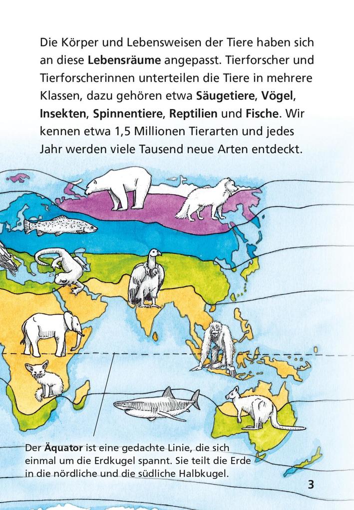 Weitere Ansicht: Pixi Wissen 42: Tiere der Welt | Jürgen Beckhoff