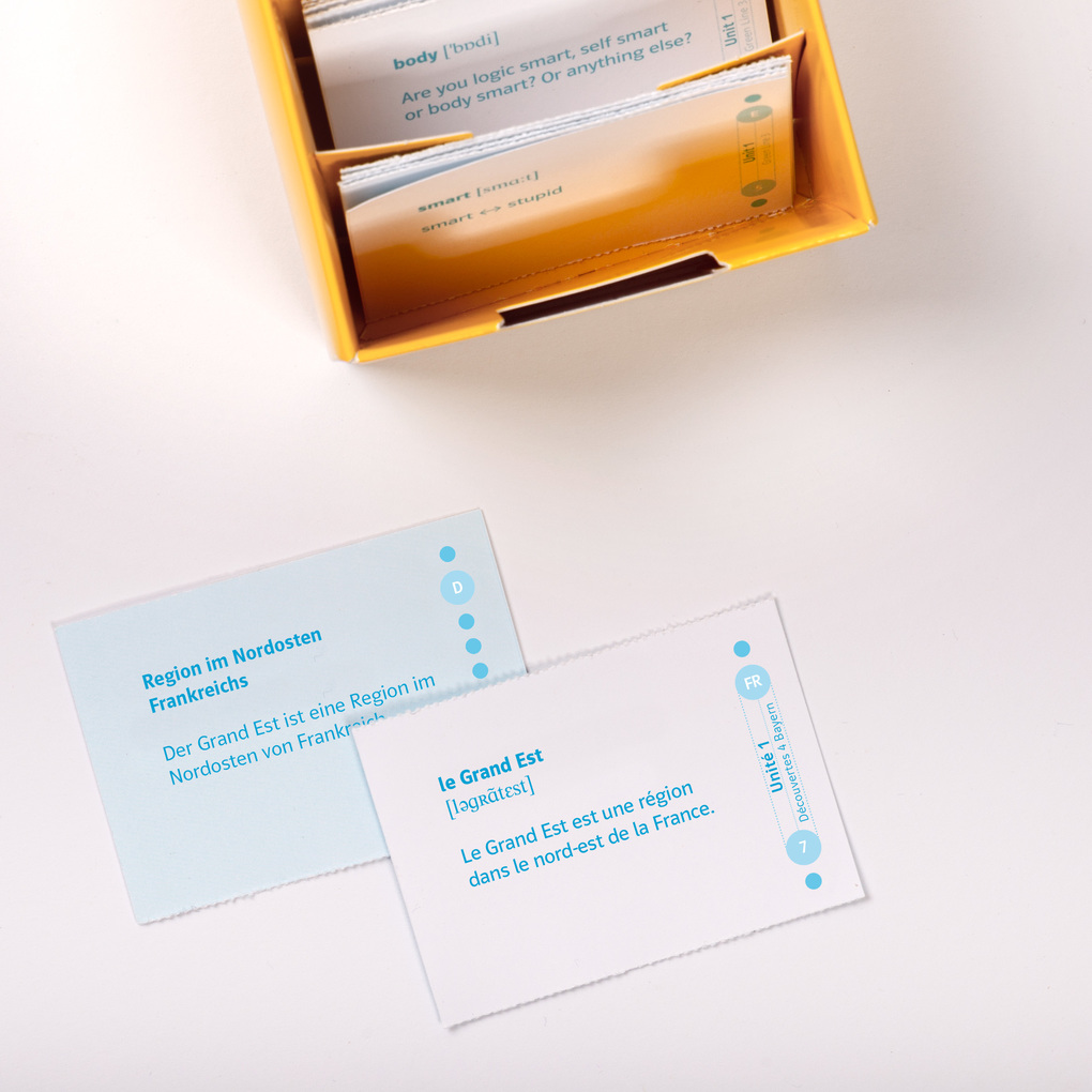 Weitere Ansicht: Découvertes 4 Bayern (ab 2017) - Vokabel-Lernbox zum Schulbuch 4. Lernjahr