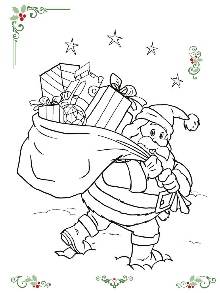 Weitere Ansicht: Malbuch Weihnachtsmann