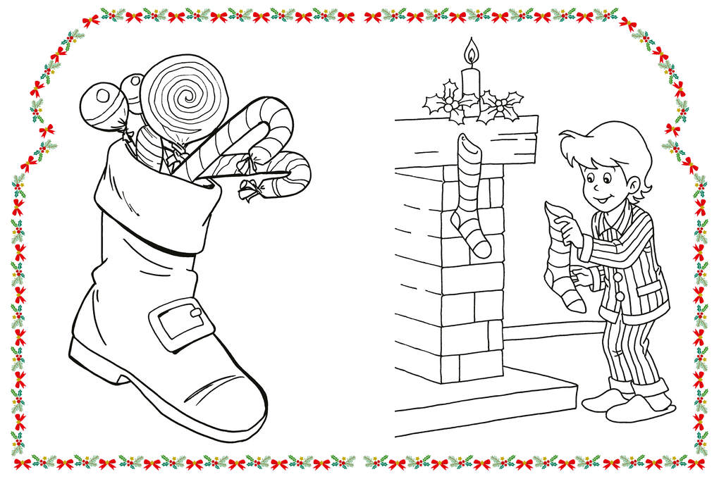 Weitere Ansicht: Malbuch Weihnachtsmann
