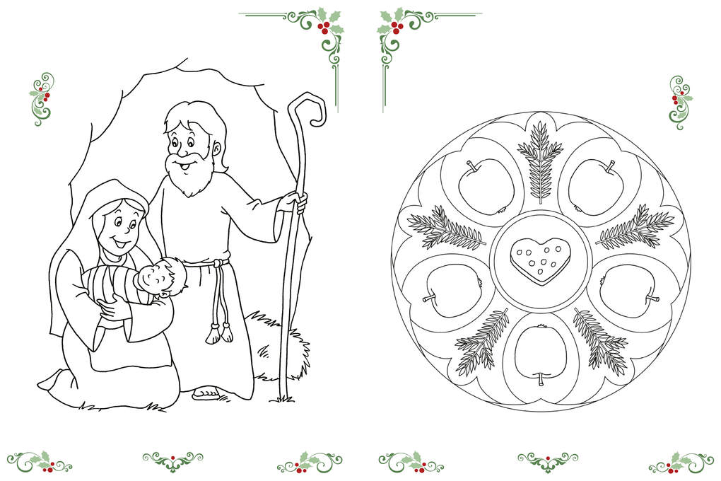 Weitere Ansicht: Malbuch Weihnachtsmann