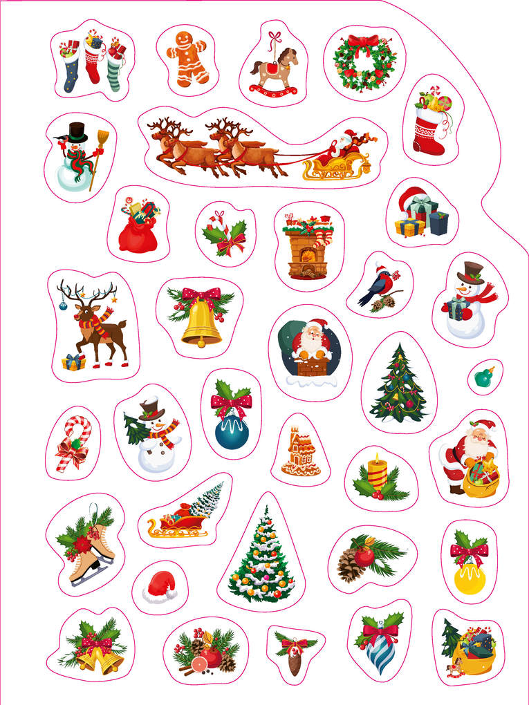 Weitere Ansicht: Malbuch Weihnachtsmann