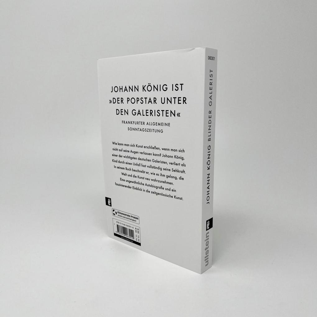 Weitere Ansicht: Blinder Galerist | Johann König, Daniel Schreiber