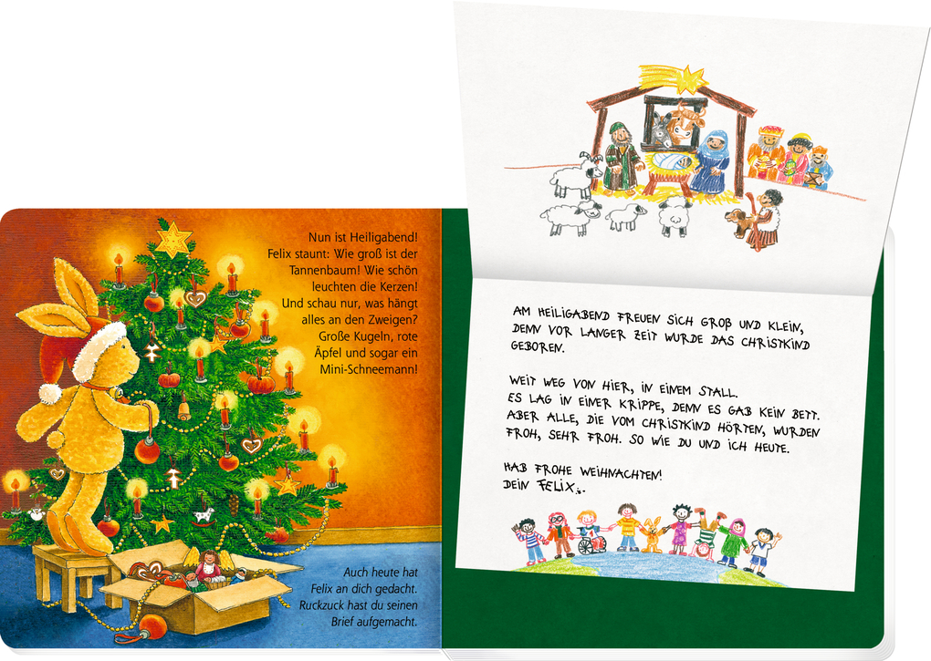 Weitere Ansicht: Erste Weihnachtsbriefe von Felix | Annette Langen