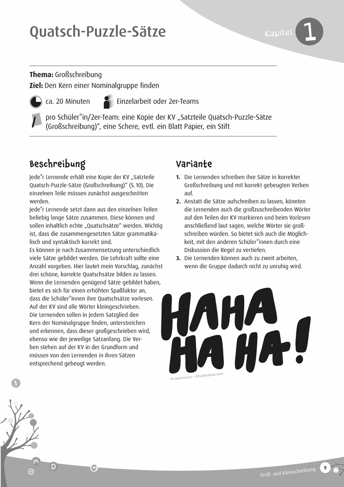 Weitere Ansicht: LRS? - Kein Problem! | Britta Gramenz