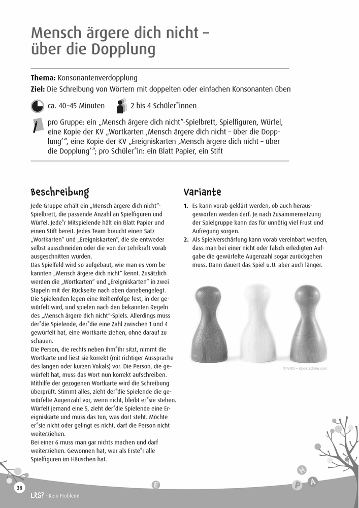 Weitere Ansicht: LRS? - Kein Problem! | Britta Gramenz