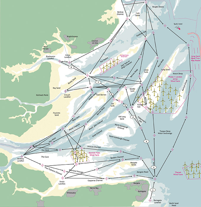 Weitere Ansicht: Crossing the Thames Estuary | Roger Gaspar