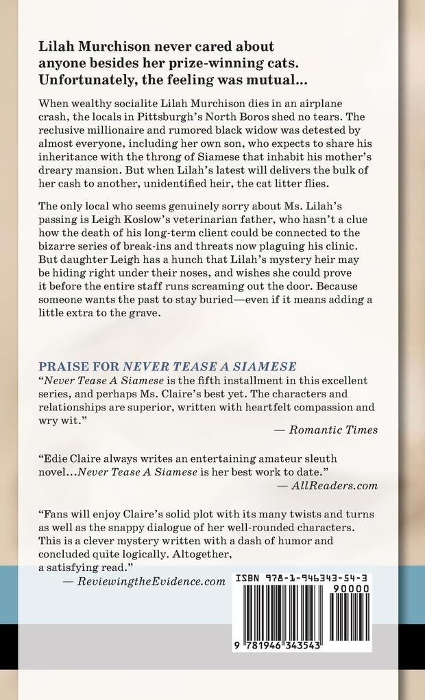 Weitere Ansicht: Never Tease a Siamese | Edie Claire