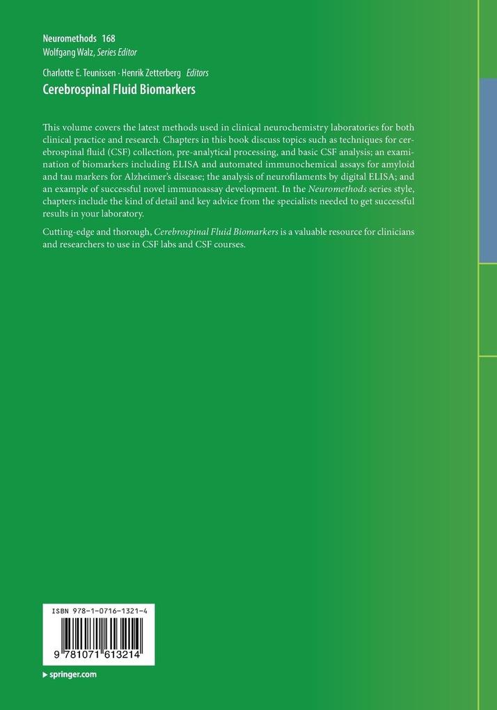 Weitere Ansicht: Cerebrospinal Fluid Biomarkers