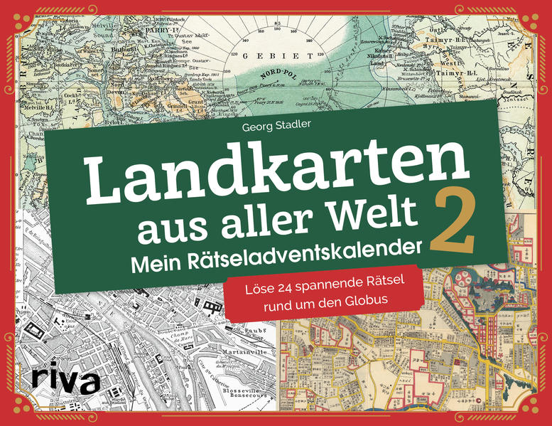 Produktbild: Landkarten aus aller Welt 2 - Mein Rätseladventskalender | Georg Stadler