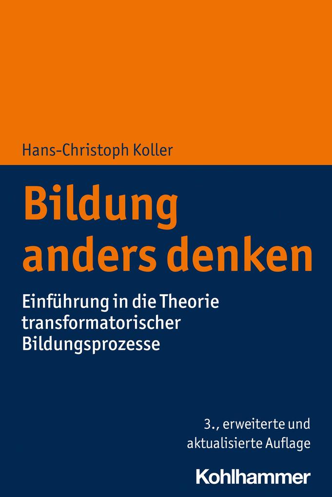 Produktbild: Bildung anders denken | Hans-Christoph Koller