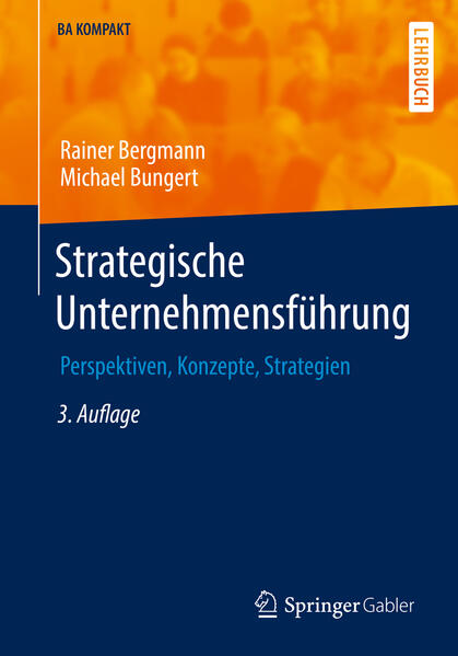 Produktbild: Strategische Unternehmensführung | Rainer Bergmann, Michael Bungert