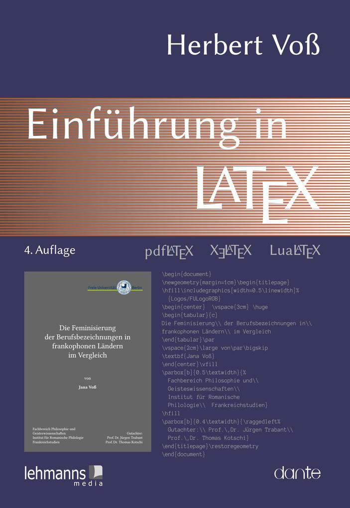 Produktbild: Einführung in LaTeX | Herbert Voß