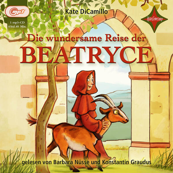 Produktbild: Die wundersame Reise der Beatryce, 1 Audio-CD, 1 MP3 | Kate DiCamillo