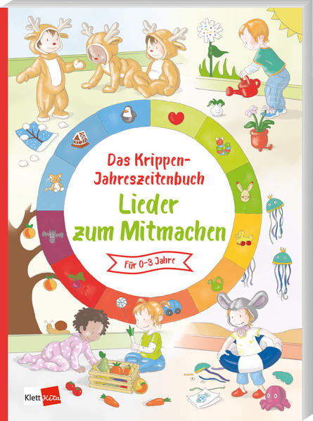 Produktbild: Das Krippen-Jahreszeitenbuch: Lieder zum Mitmachen