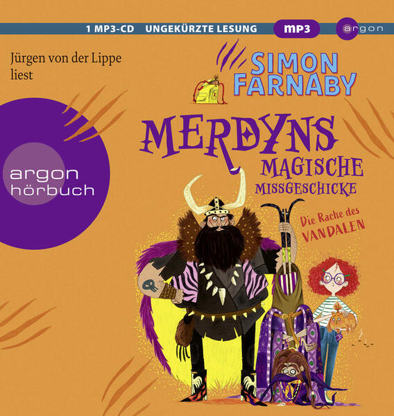 Produktbild: Merdyns magische Missgeschicke - Die Rache des Vandalen, 1 Audio-CD, 1 MP3 | Simon Farnaby