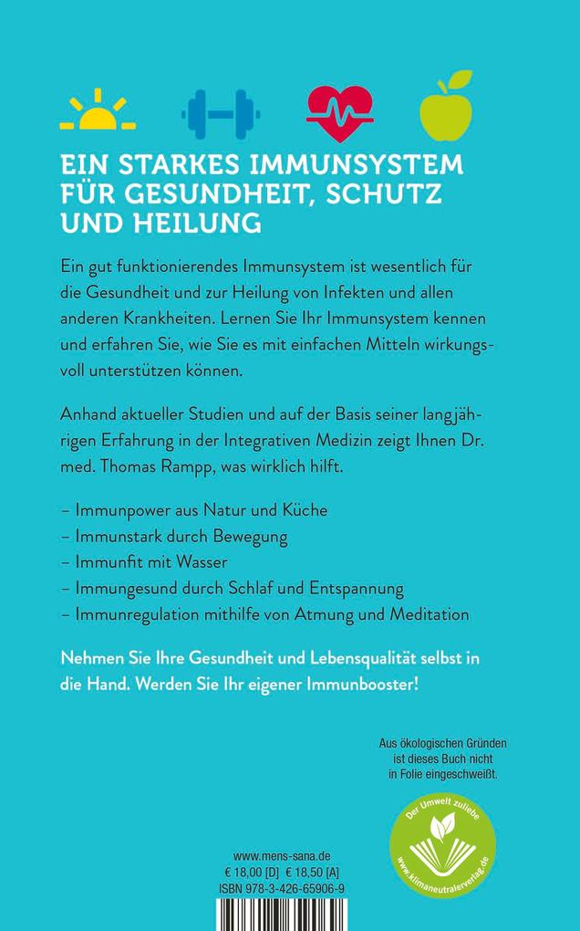 Weitere Ansicht: Das Immunbooster-Handbuch | Thomas Rampp