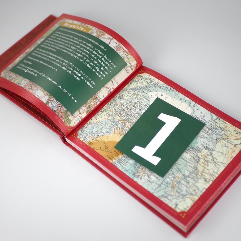 Weitere Ansicht: Landkarten aus aller Welt 2 - Mein Rätseladventskalender | Georg Stadler