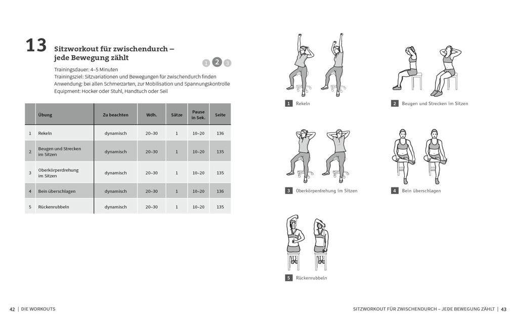 Weitere Ansicht: 50 Workouts - Raus aus der Schmerzfalle | Kay Bartrow