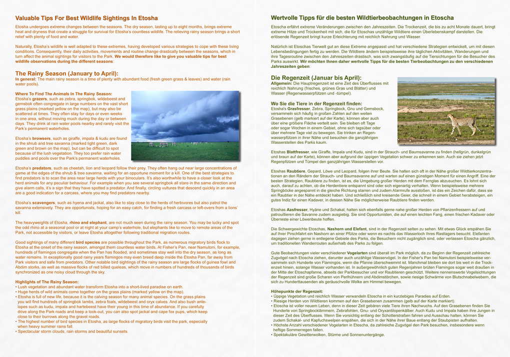 Weitere Ansicht: Das komplette Kartenset NAMIBIA (3-teilig) | Claudia Du Plessis, Wynand Du Plessis