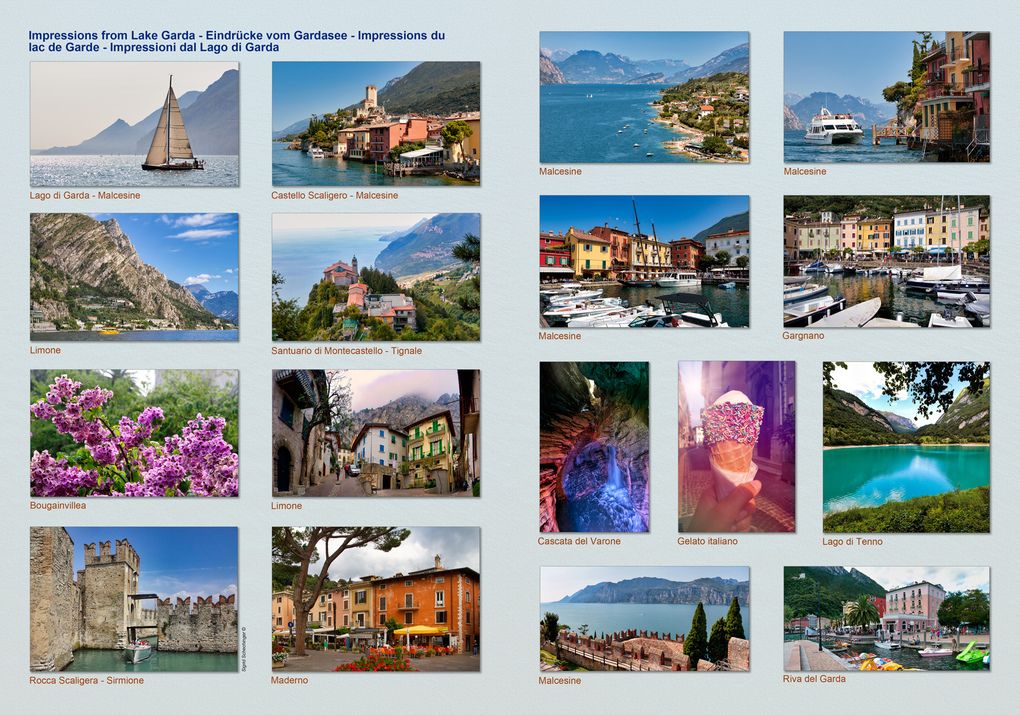 Weitere Ansicht: Gardasee - Lago di Garda (Maßstab 1:33.000) | Claudia Du Plessis, Wynand Du Plessis