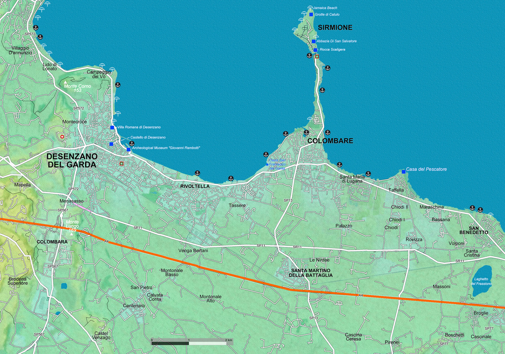 Weitere Ansicht: Gardasee - Lago di Garda (Maßstab 1:33.000) | Claudia Du Plessis, Wynand Du Plessis