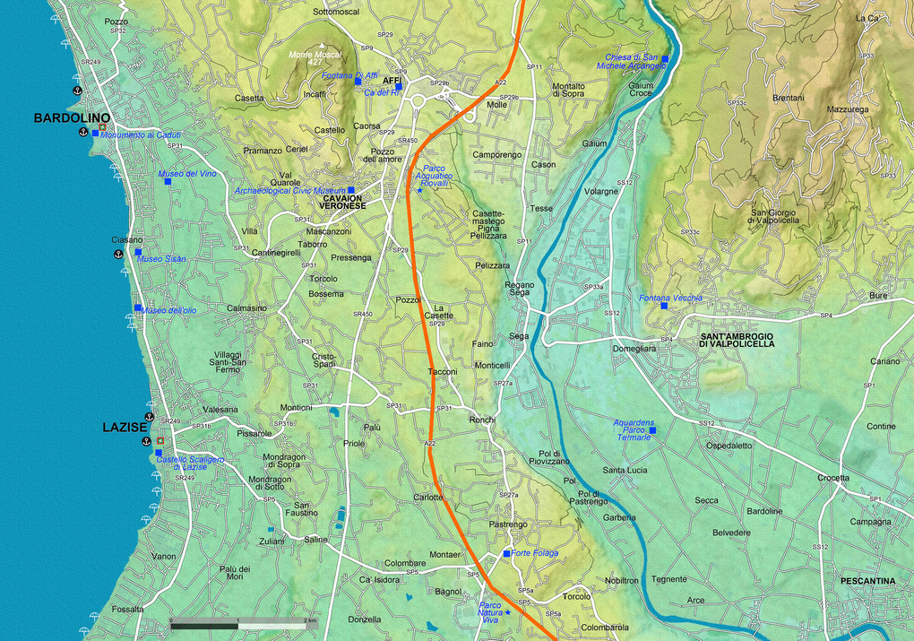 Weitere Ansicht: Gardasee - Lago di Garda (Maßstab 1:33.000) | Claudia Du Plessis, Wynand Du Plessis