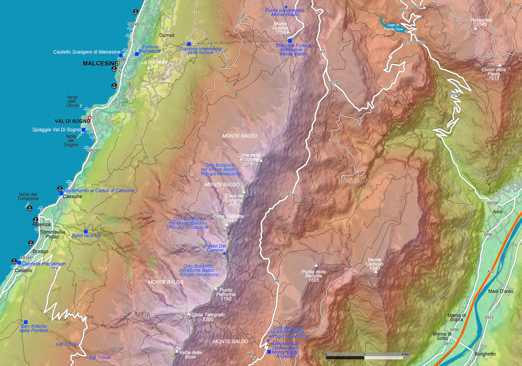 Weitere Ansicht: Gardasee - Lago di Garda (Maßstab 1:33.000) | Claudia Du Plessis, Wynand Du Plessis