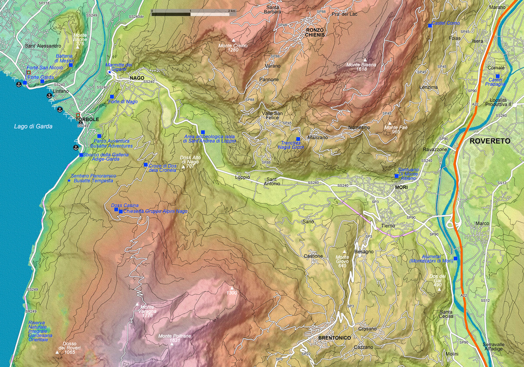 Weitere Ansicht: Gardasee - Lago di Garda (Maßstab 1:33.000) | Claudia Du Plessis, Wynand Du Plessis