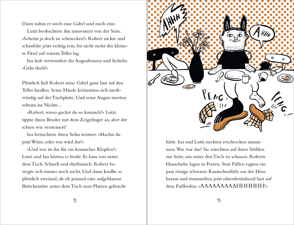 Weitere Ansicht: RABBIT BOY. Die seltsame Verwandlung des Robert Kümmelmann | Franziska Biermann