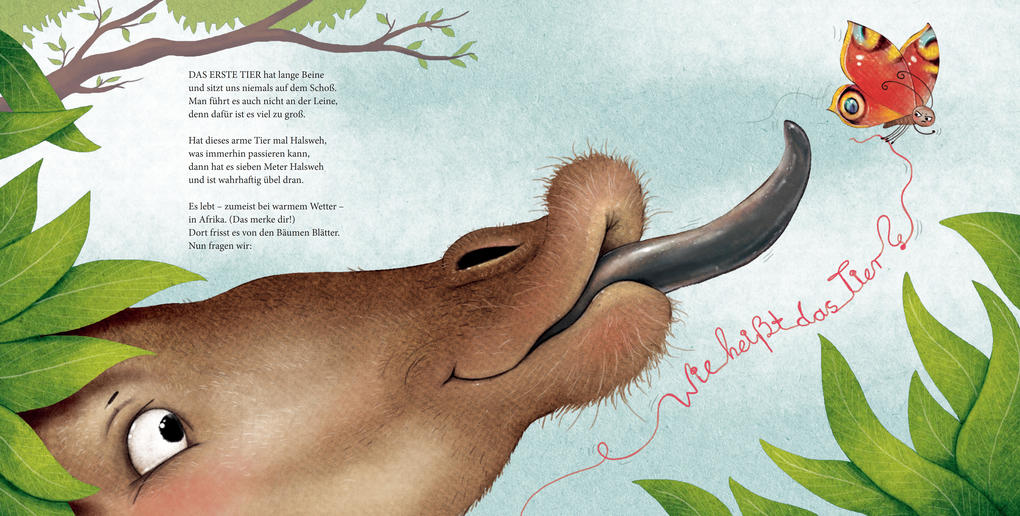 Weitere Ansicht: Welches Tier hat sieben Meter Halsweh? | James Krüss