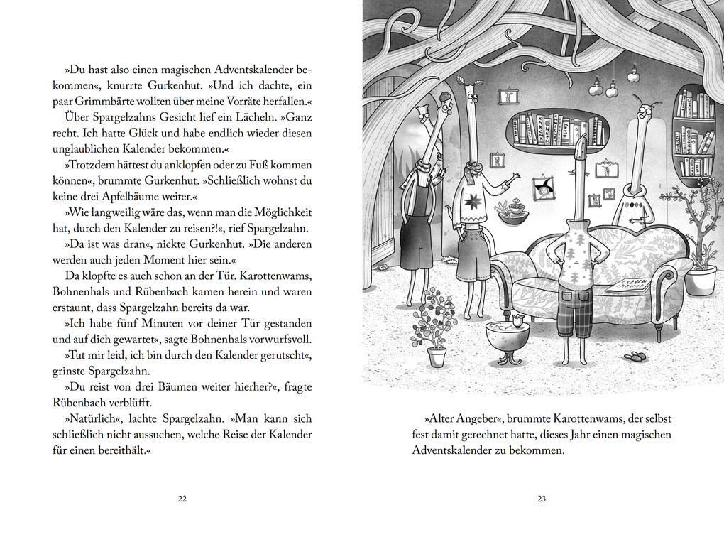 Weitere Ansicht: Petronella Apfelmus - 24 weihnachtliche Geschichten aus dem Apfelhaus | Sabine Städing