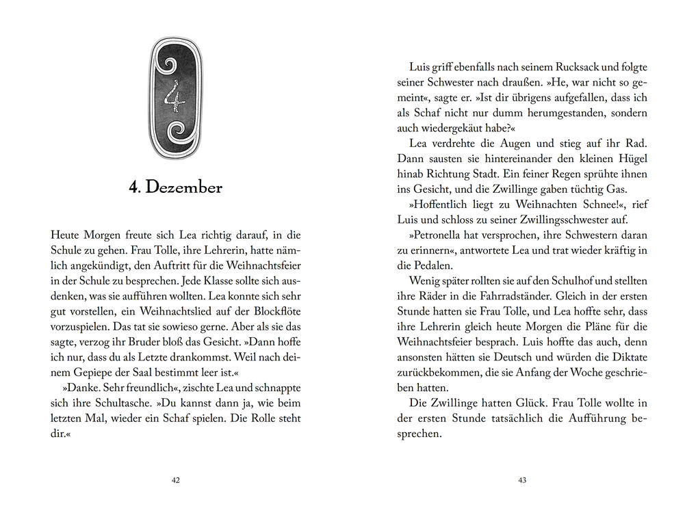 Weitere Ansicht: Petronella Apfelmus - 24 weihnachtliche Geschichten aus dem Apfelhaus | Sabine Städing