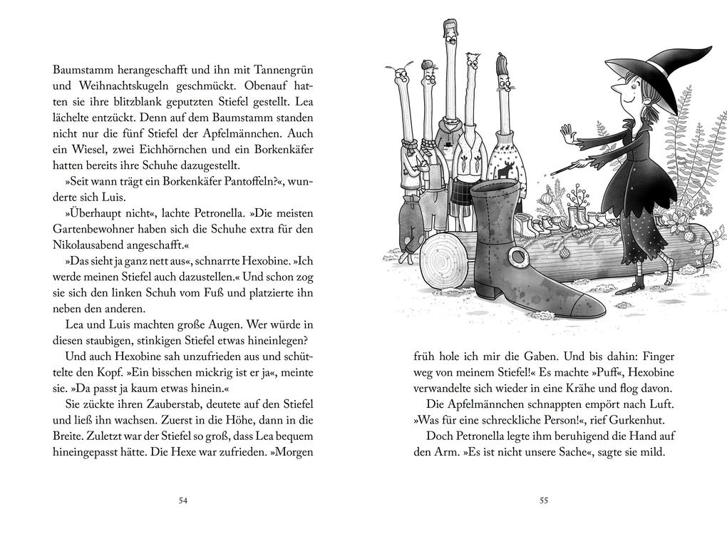 Weitere Ansicht: Petronella Apfelmus - 24 weihnachtliche Geschichten aus dem Apfelhaus | Sabine Städing