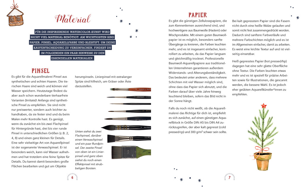 Weitere Ansicht: Mein Adventskalender-Buch: Winter-Watercolor-Land | Laura Stahlmann, Silvia Muchwitsch, Jowita Marczuk, Elisa Peth, Jana Wind