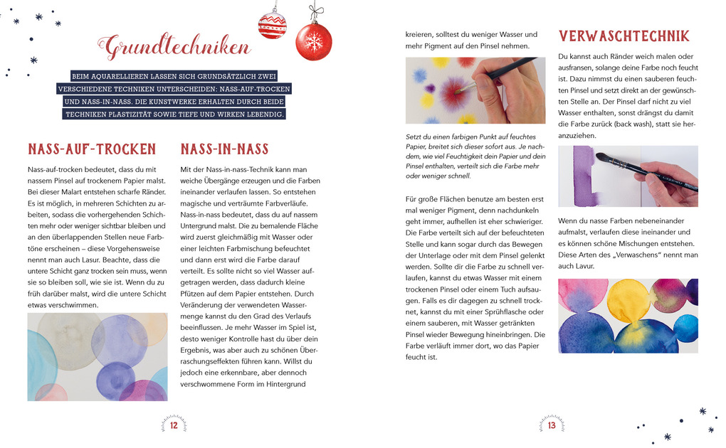 Weitere Ansicht: Mein Adventskalender-Buch: Winter-Watercolor-Land | Laura Stahlmann, Silvia Muchwitsch, Jowita Marczuk, Elisa Peth, Jana Wind