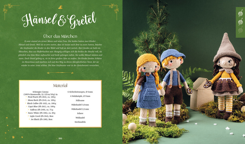 Weitere Ansicht: Das Märchen-Häkelbuch | Inga Borges