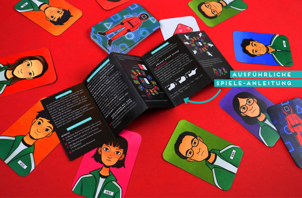 Weitere Ansicht: Kartenspiel: Squid - The Game - Das inoffizielle Spiel zur Netflix-Erfolgsserie! | Arno Steinwender