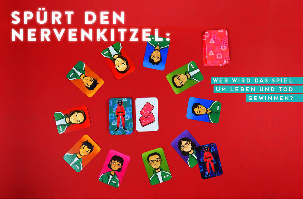 Weitere Ansicht: Kartenspiel: Squid - The Game - Das inoffizielle Spiel zur Netflix-Erfolgsserie! | Arno Steinwender