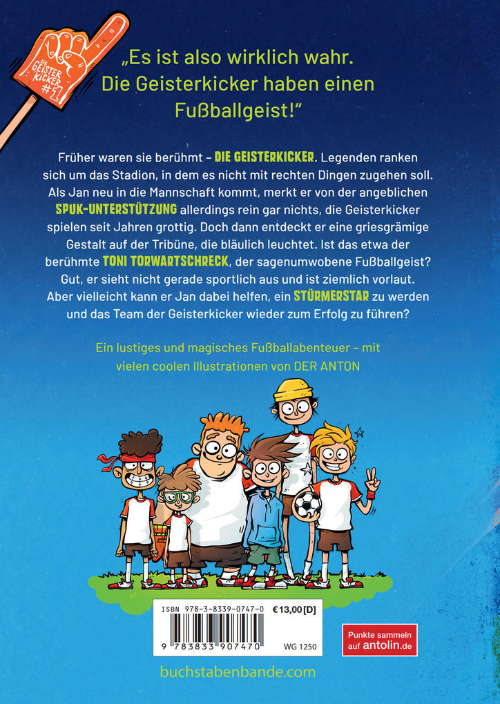 Weitere Ansicht: Die Geisterkicker - Nie mehr ohne Teamgeist! | Sonja Kaiblinger