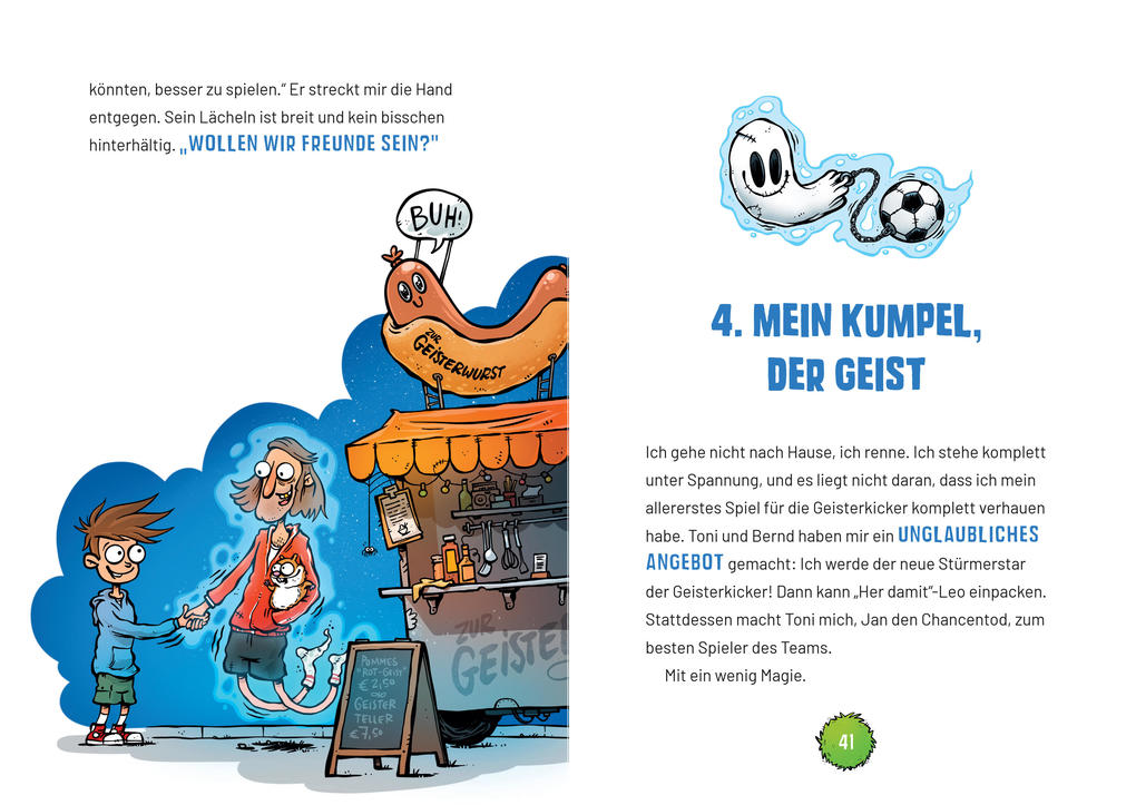 Weitere Ansicht: Die Geisterkicker - Nie mehr ohne Teamgeist! | Sonja Kaiblinger