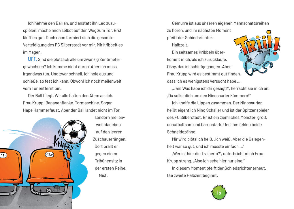 Weitere Ansicht: Die Geisterkicker - Nie mehr ohne Teamgeist! | Sonja Kaiblinger