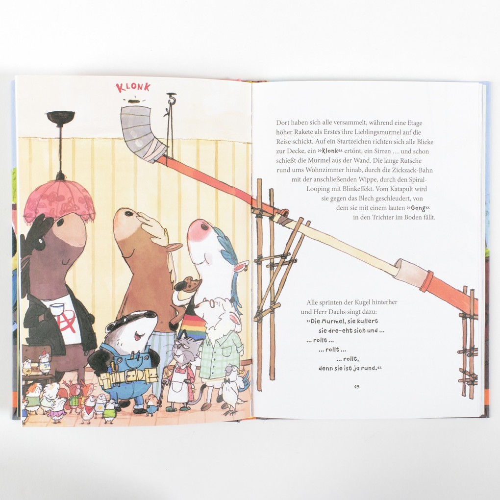 Weitere Ansicht: Dachs und Rakete. Ein Haus voller Freunde | Jörg Isermeyer, Kai Schüttler