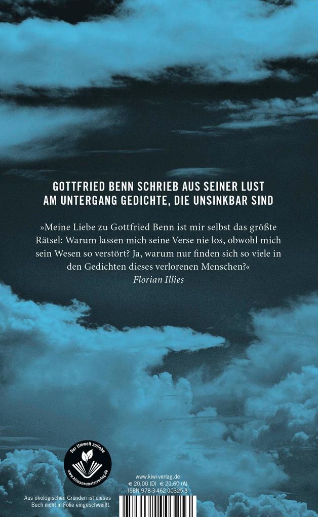 Weitere Ansicht: Florian Illies über Gottfried Benn | Florian Illies