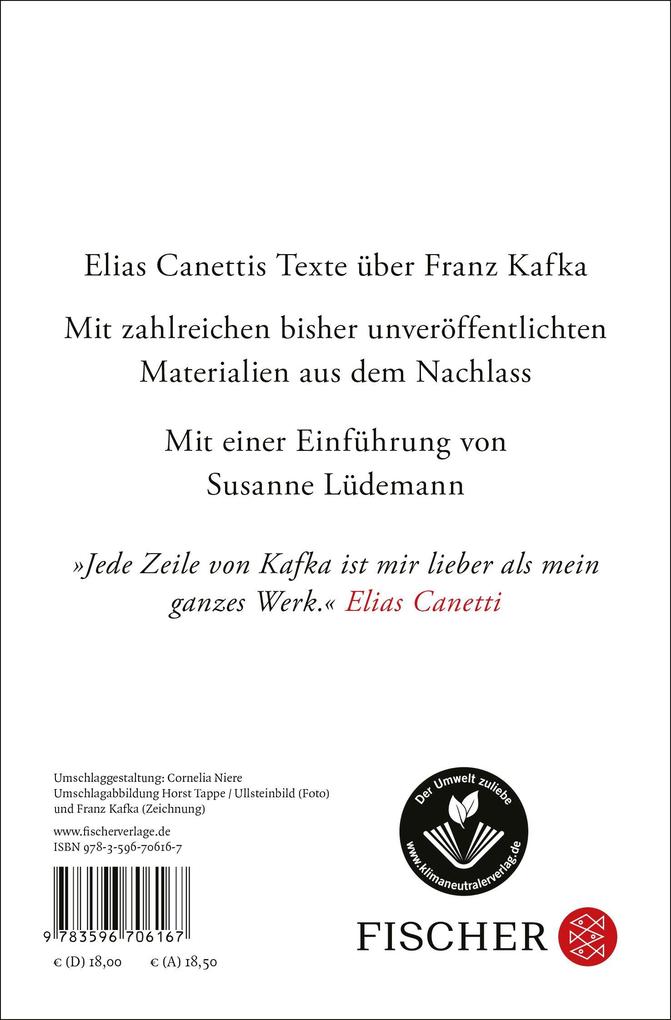 Weitere Ansicht: Prozesse. Über Franz Kafka | Elias Canetti