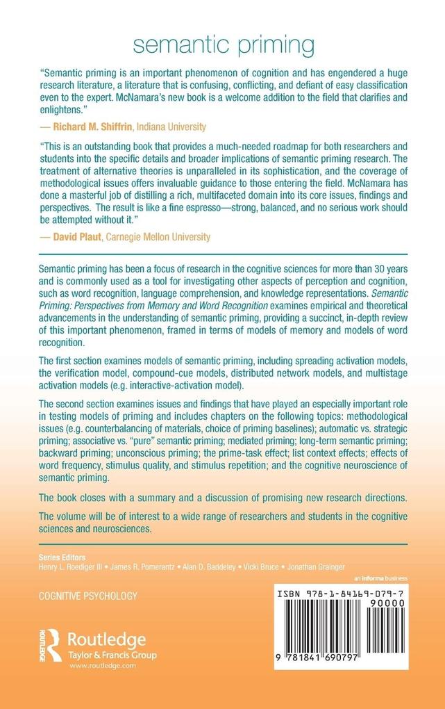 Weitere Ansicht: Semantic Priming | Timothy P. McNamara