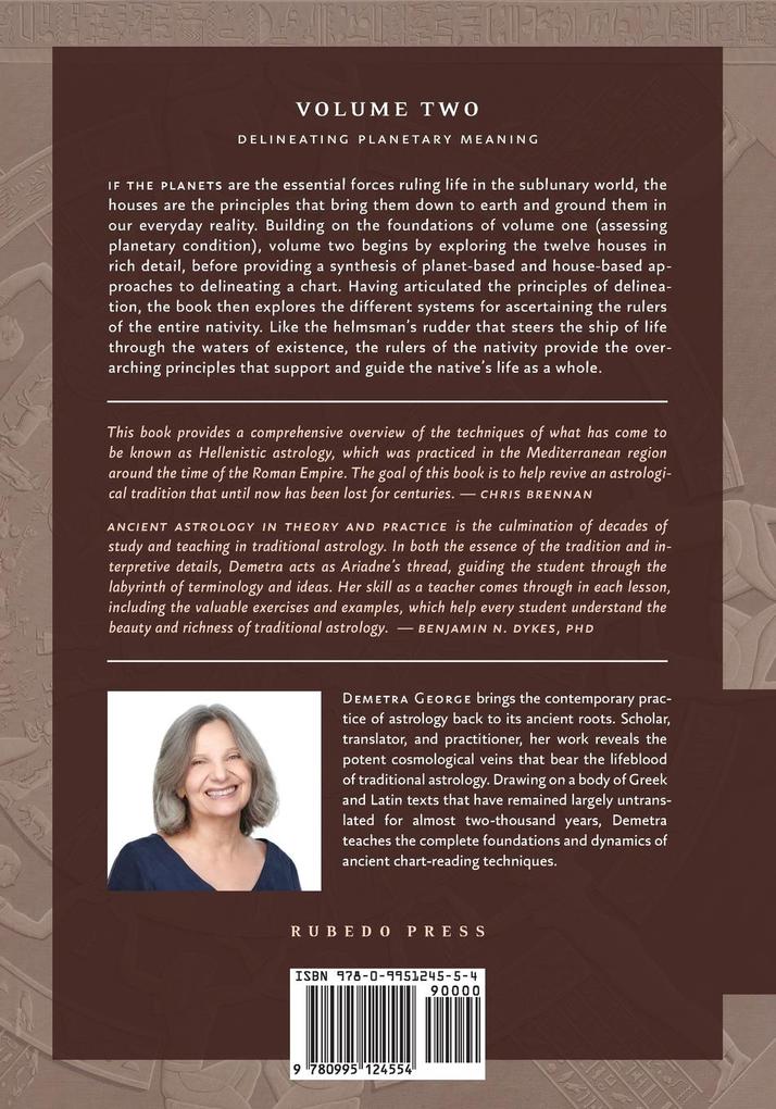 Weitere Ansicht: Ancient Astrology in Theory and Practice | Demetra George