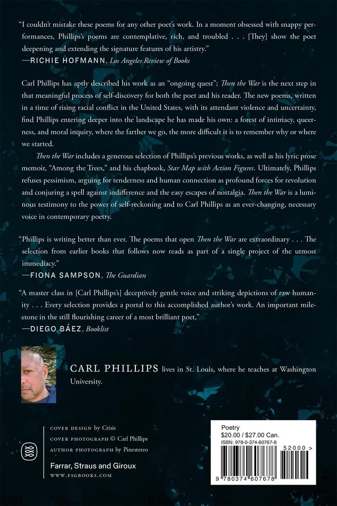 Weitere Ansicht: Then the War | Carl Phillips