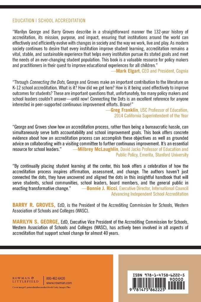 Weitere Ansicht: Connecting the Dots of Accreditation | Barry R. Groves, Marilyn S. George